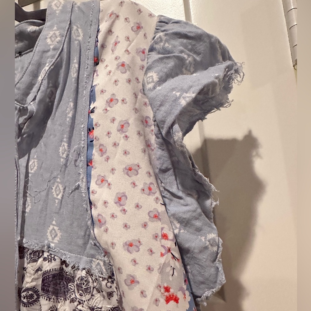 Bohemian patchwork top - Picture 5 of 9